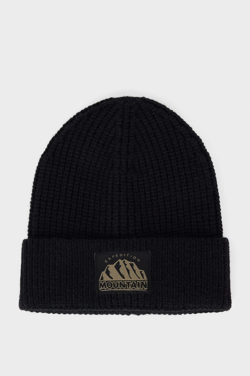 Erkek Siyah Erkek Outdoor Bere