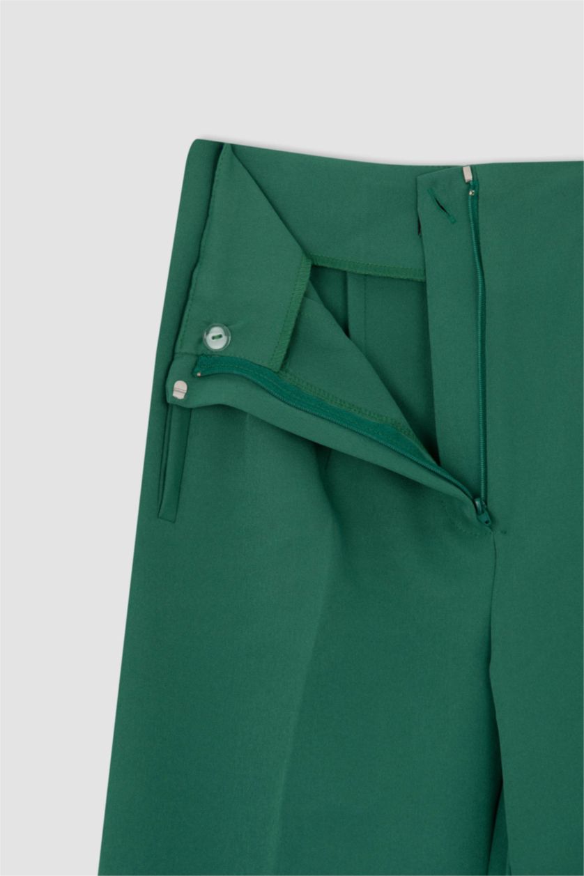 WOMAN Green Carrot Fit Trousers