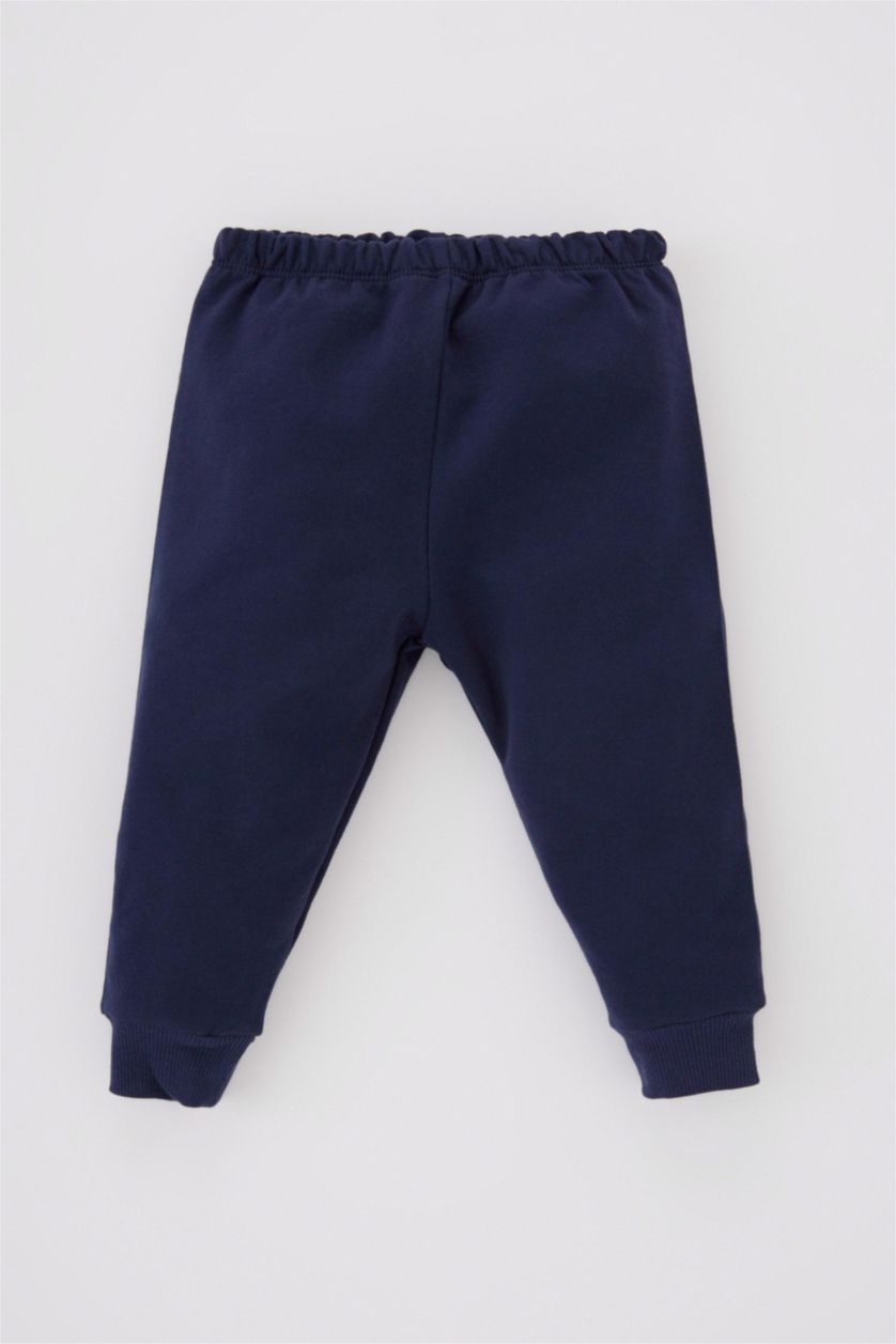 BABY BOY Indigo Regular Fit Elastic Band Trousers