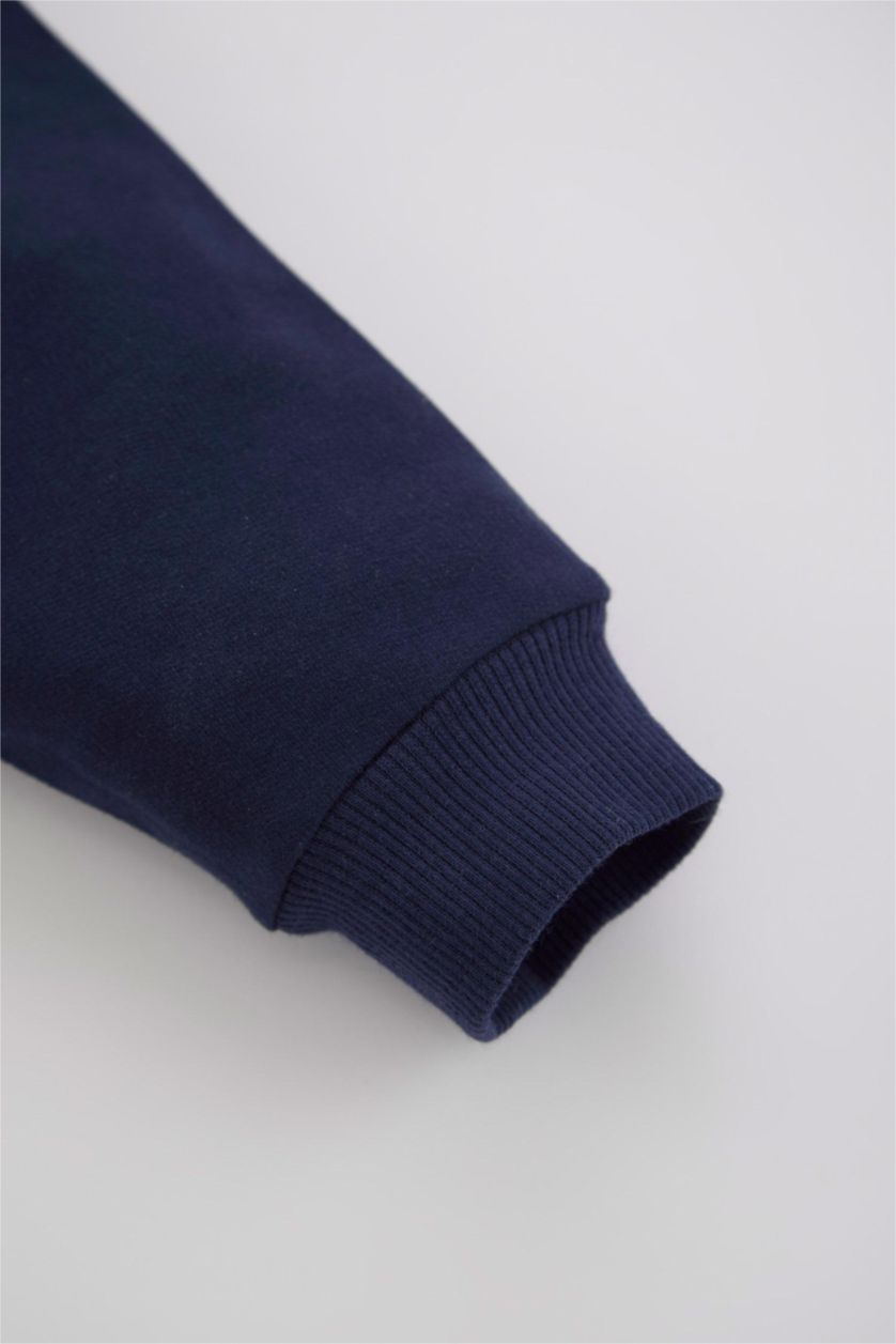 BABY BOY Indigo Regular Fit Elastic Band Trousers