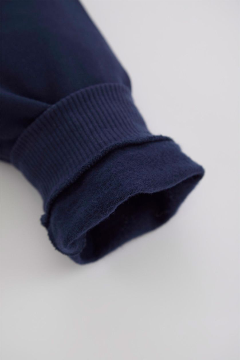 BABY BOY Indigo Regular Fit Elastic Band Trousers