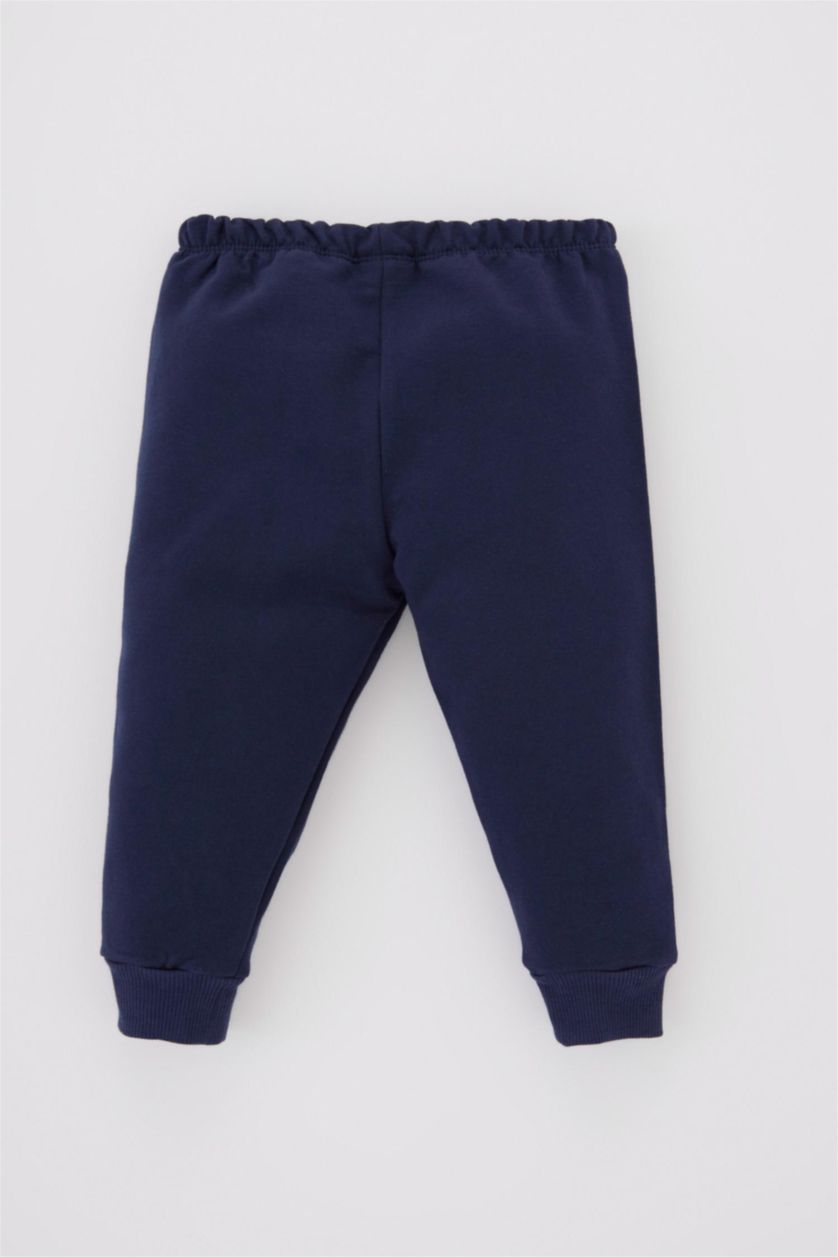 BABY BOY Indigo Regular Fit Elastic Band Trousers