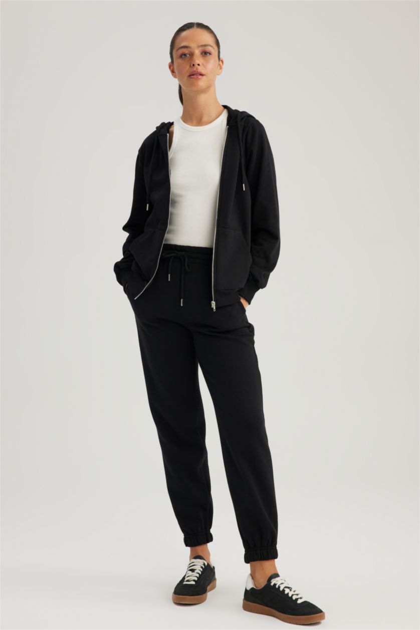 Жіночий Чорний Кардіган стандартного крою Базовий з тонкої тканини для жінок