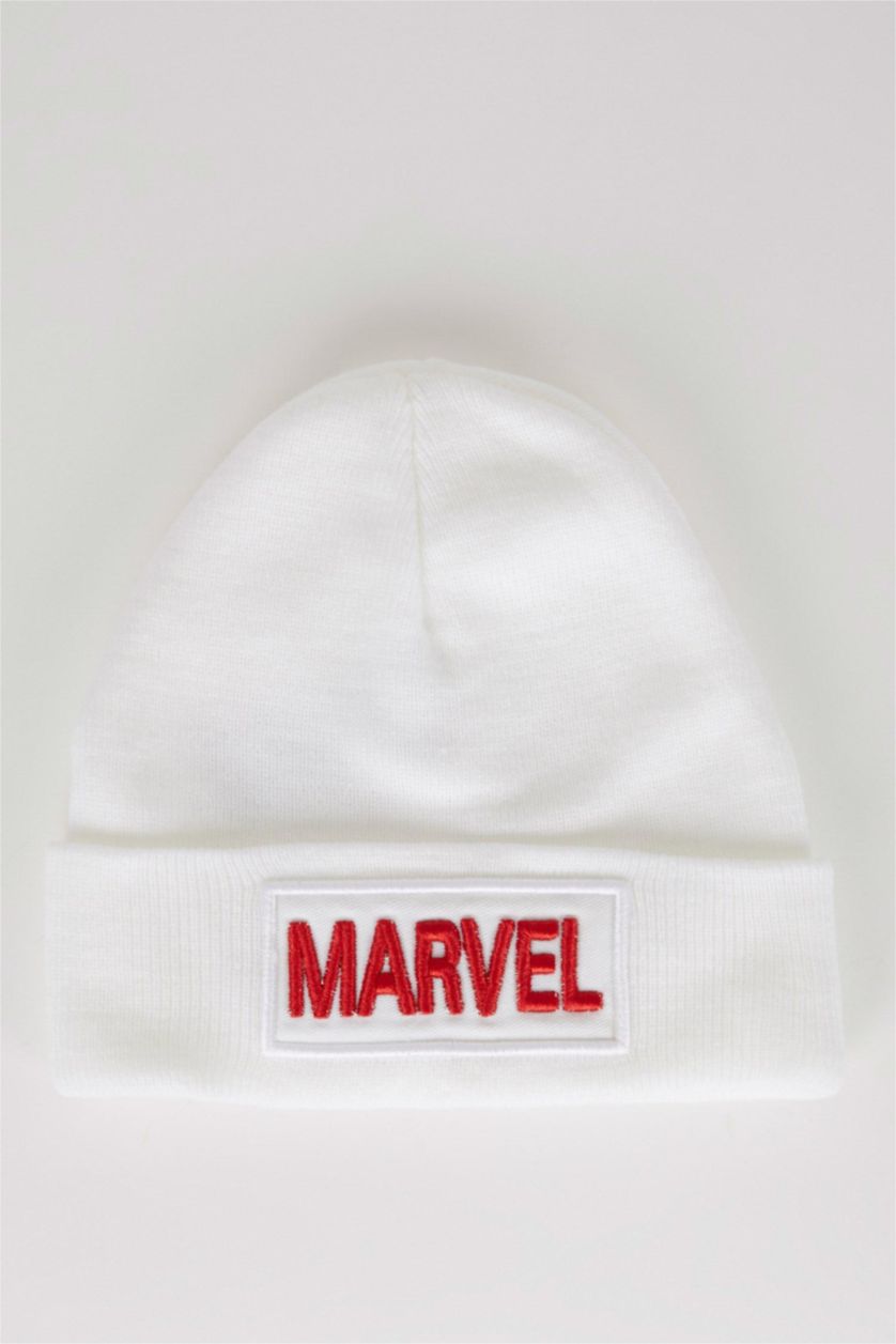 HOMME Non cartographié Bonnet d'hiver Marvel-Logo (Fournisseur) Homme