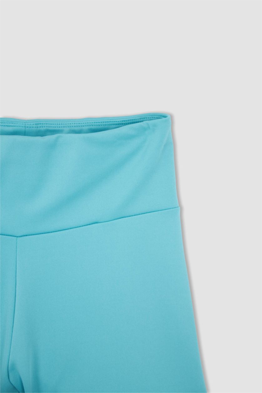 WOMAN Turquoise Sport Leggings