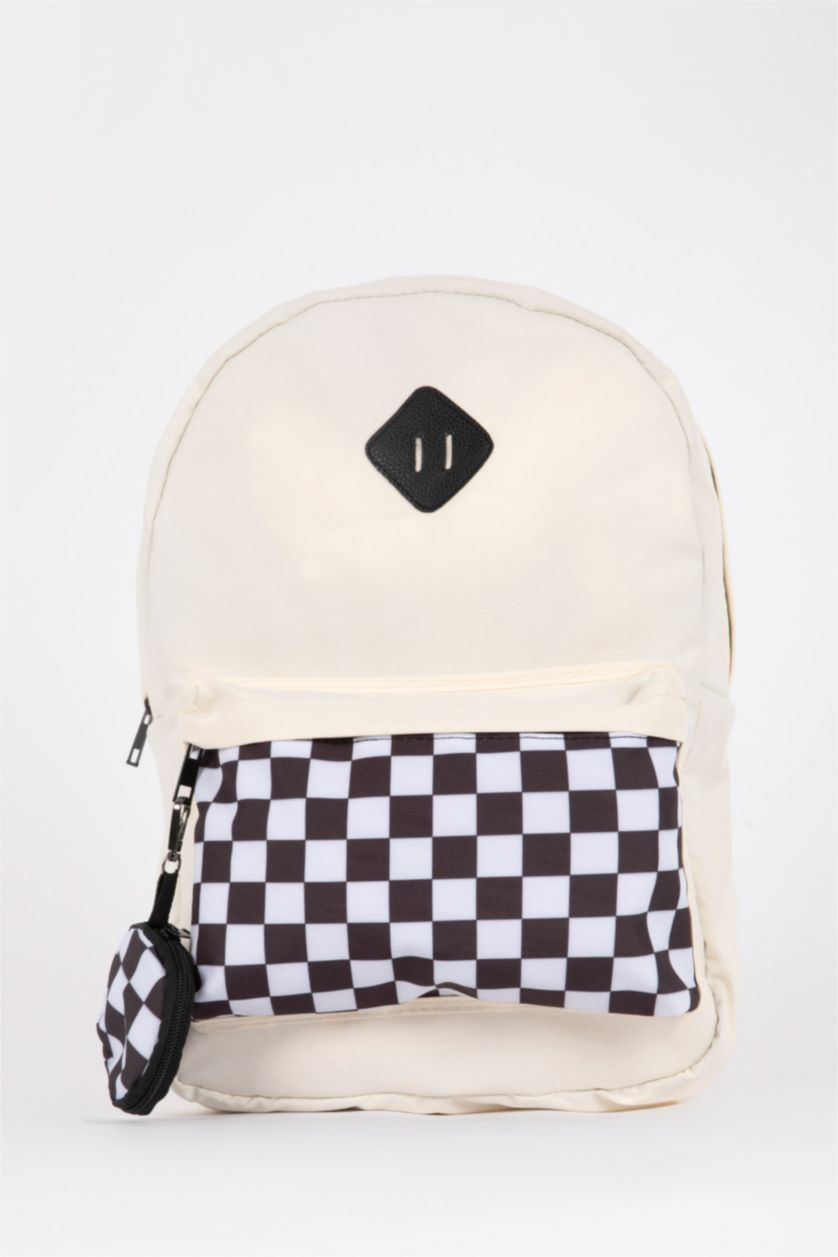 Женщины Бежевый Рюкзак для женщин, Школьная коллекция