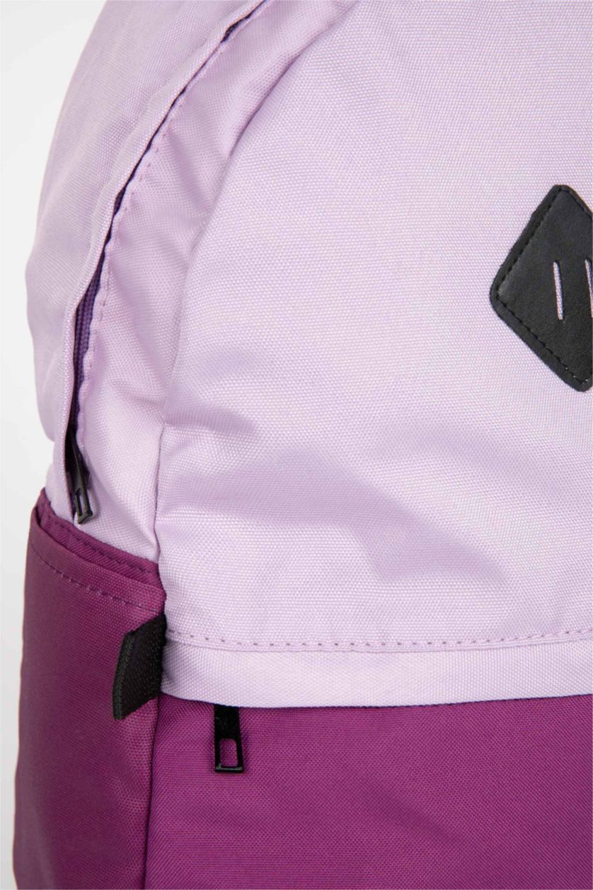 Kadın Lila Unisex Okul Sırt Çantası