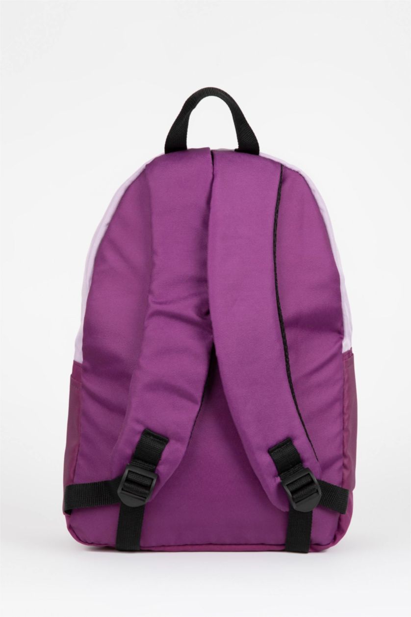 Kadın Lila Unisex Okul Sırt Çantası