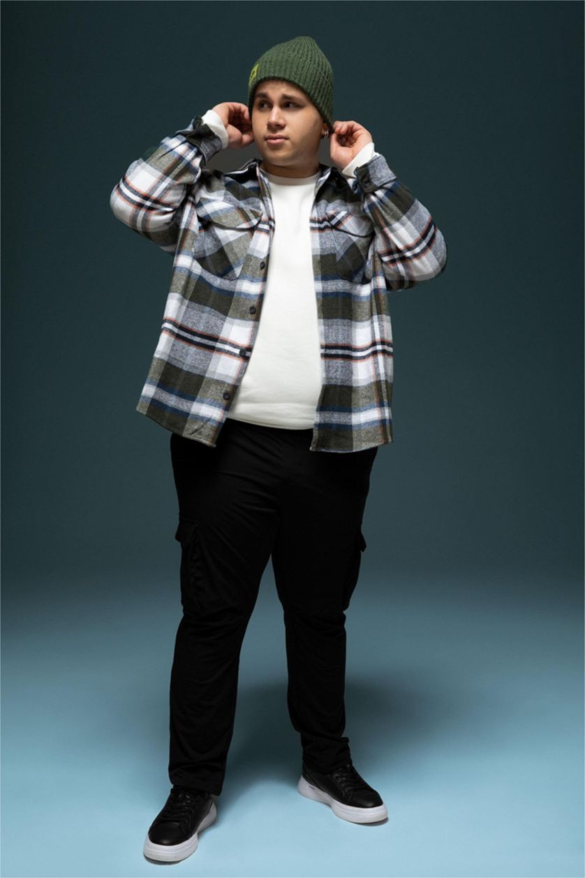 Мужчины Черный Брюки Джоггеры для мужчин