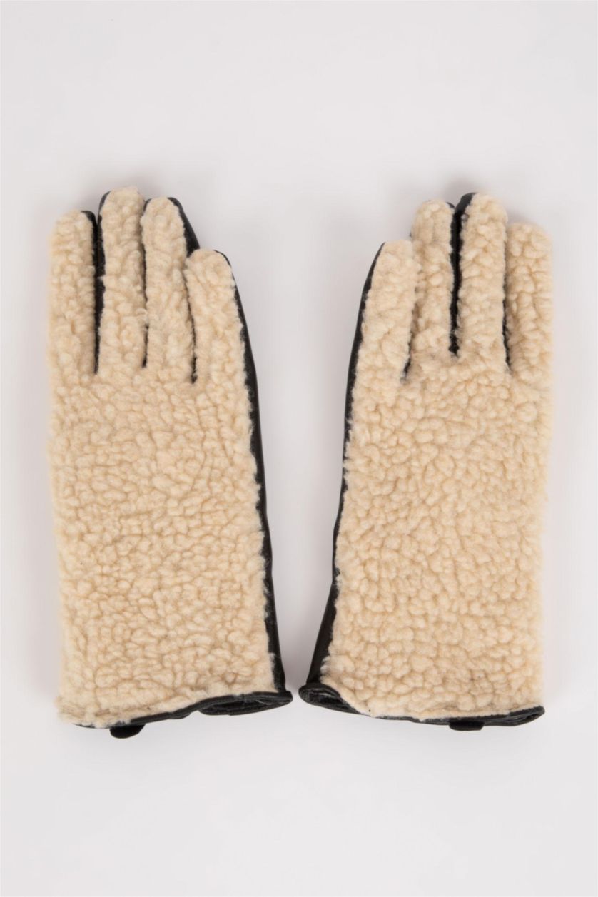 Kadın Bej Kadın Eldiven