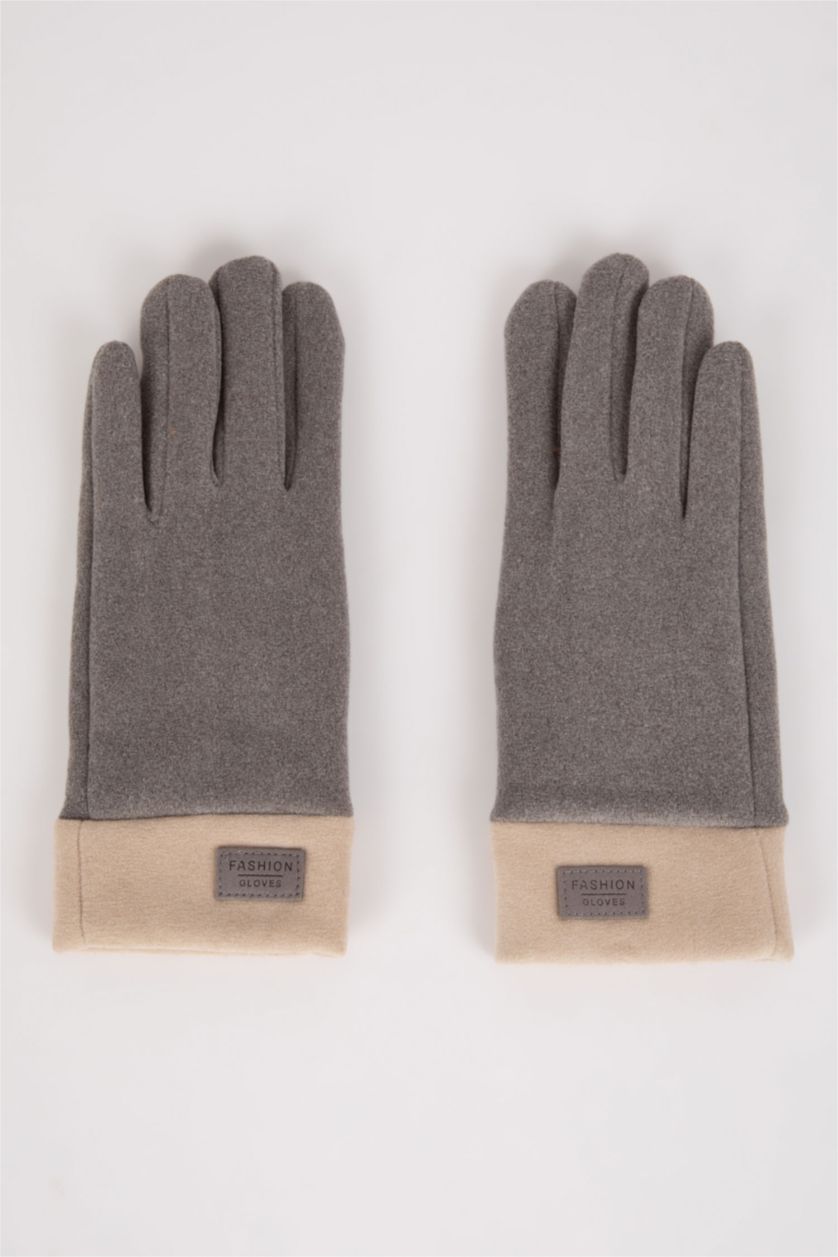 WOMAN Light Grey Woman Gloves