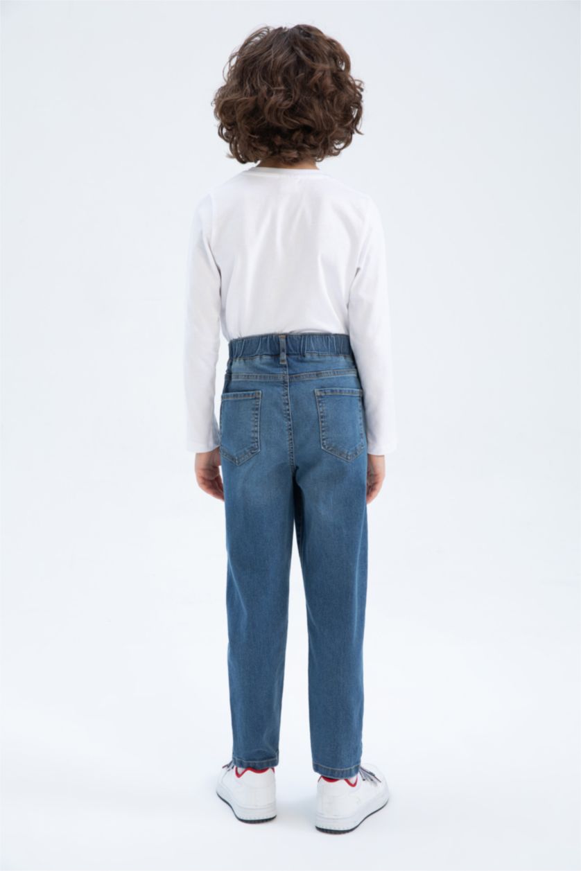 BOYS & TEENS Blue Boy Balloon Fit Jeans