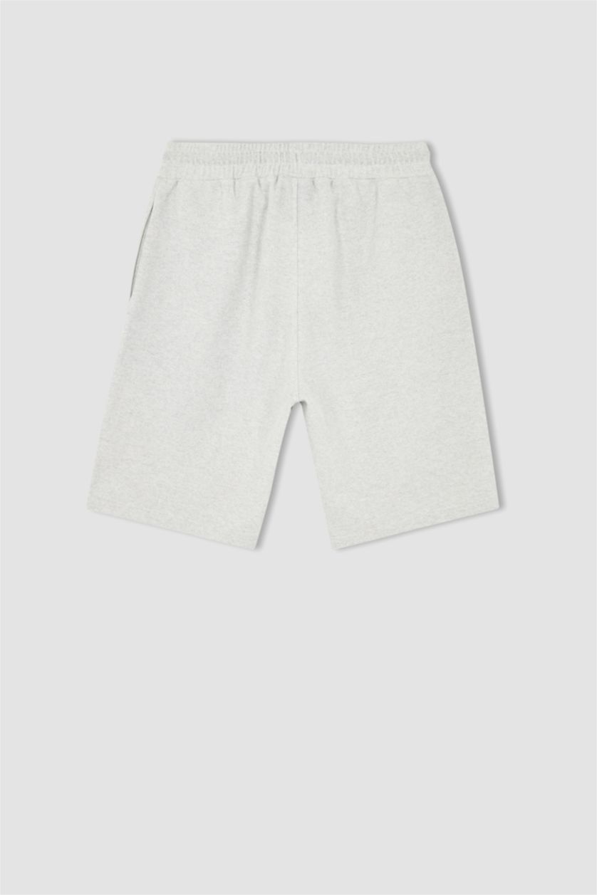 Мужчины Серый меланж Шорты стандартного кроя NBA Brooklyn Nets, DeFactoFit