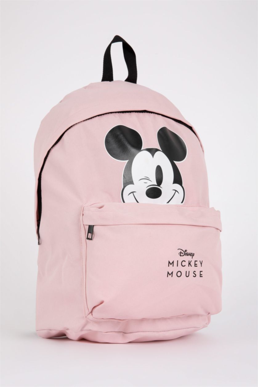 Женщины Светло-розовый Рюкзак Disney Mickey & Minnie, Школьная коллекция