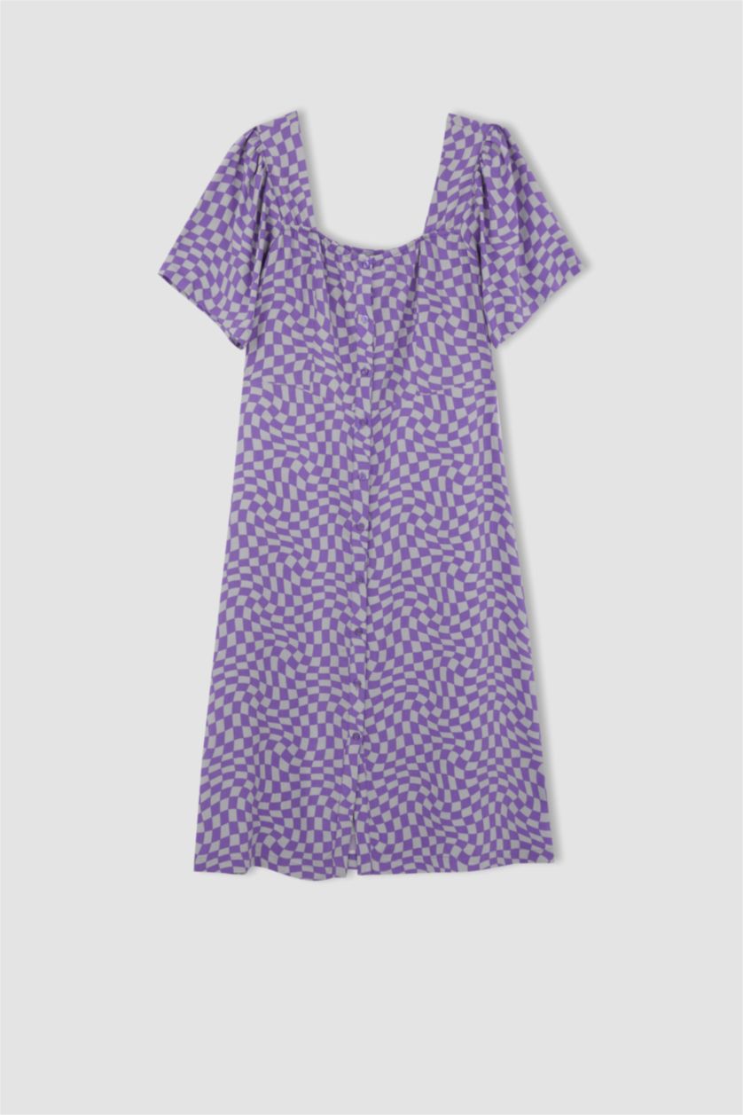 WOMAN Lilac Midi Dress