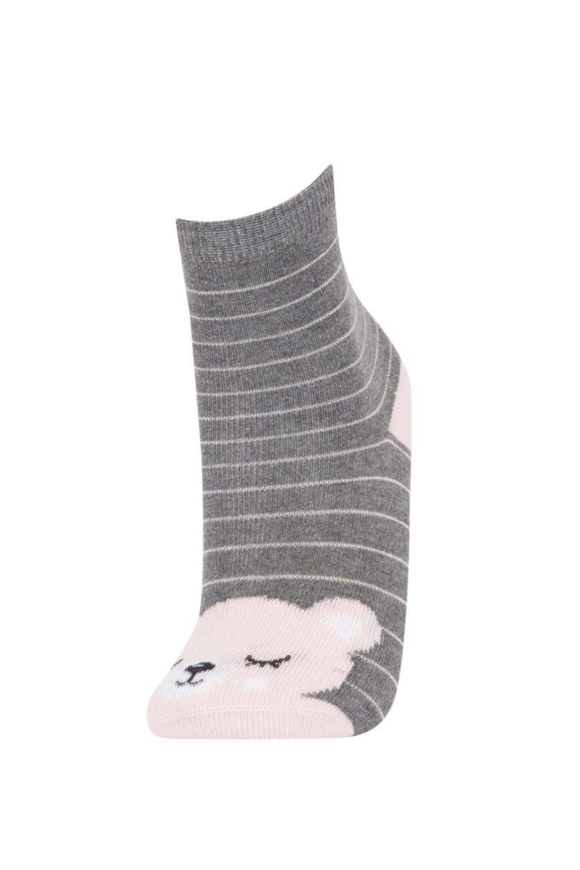 GIRLS & TEENS MIXED Girls 5 Pack Cotton Long Socks