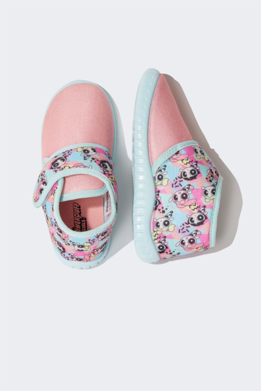 Girls & Teens Pembe Girl PowerPuff Girls Licensed Flat Sole Home Slipper