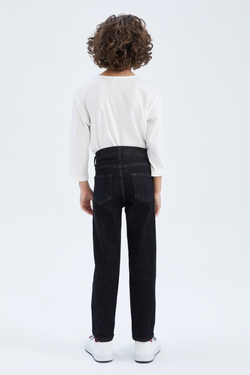 BOYS & TEENS Black Boy Slim Fit Jeans