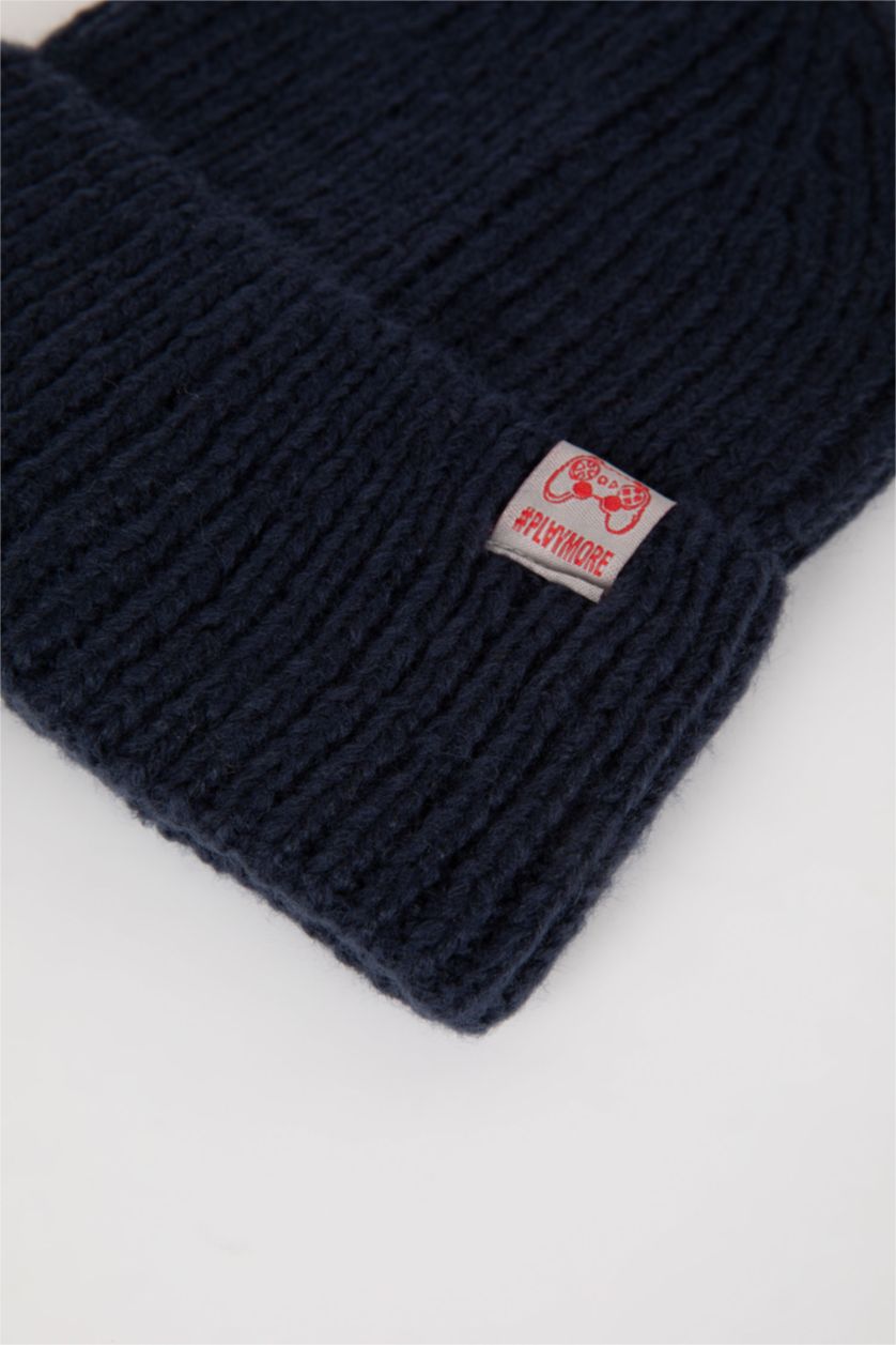 BOYS & TEENS Indigo Melange Boy Beret