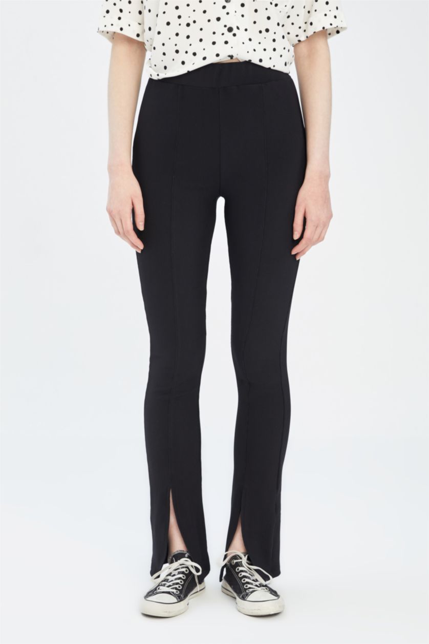 FEMME Noir Normal Waist Leggings