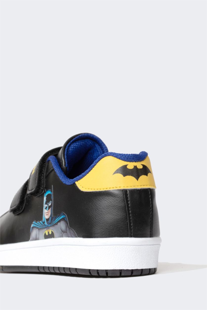 GARÇONS Noir Baskets Batman Lacé