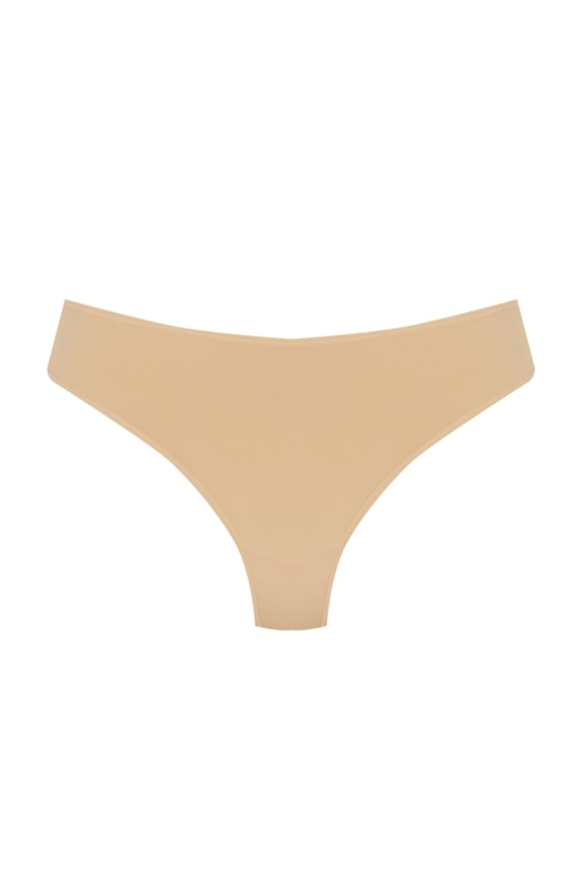 FEMME Noir 2 Pièces String Slip