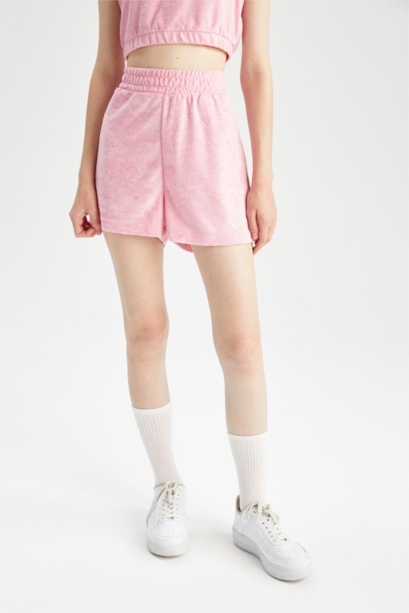 Женщины Розовый Шорты стандартного кроя, Coool