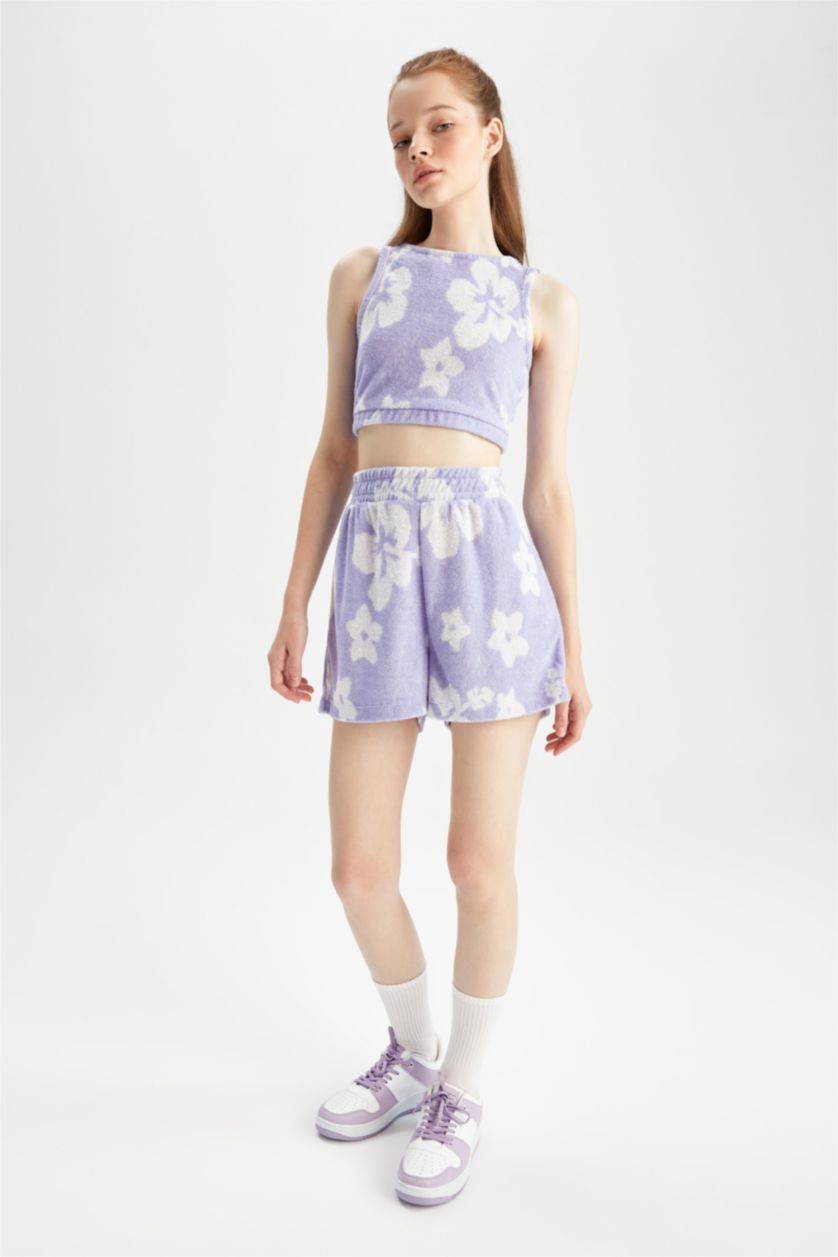 Женщины Сиреневый Slim Fit