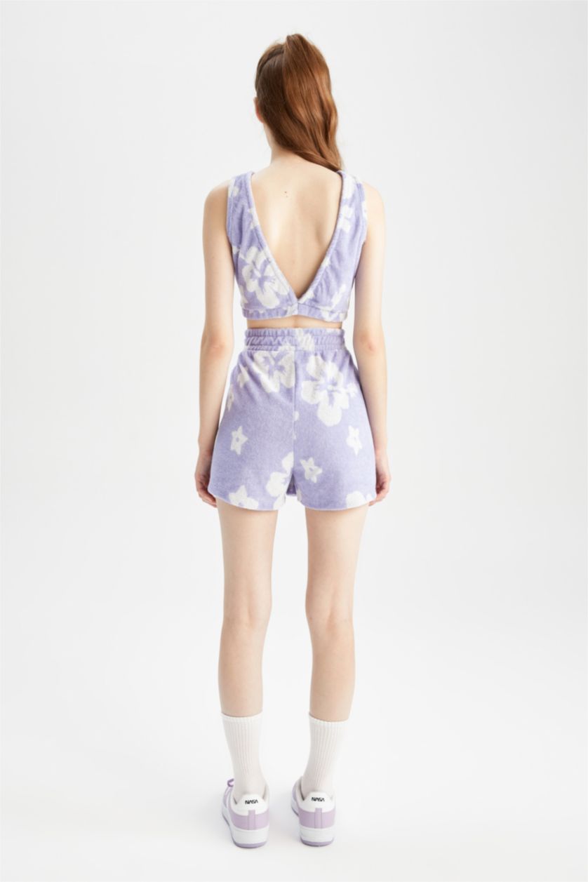 Женщины Сиреневый Slim Fit