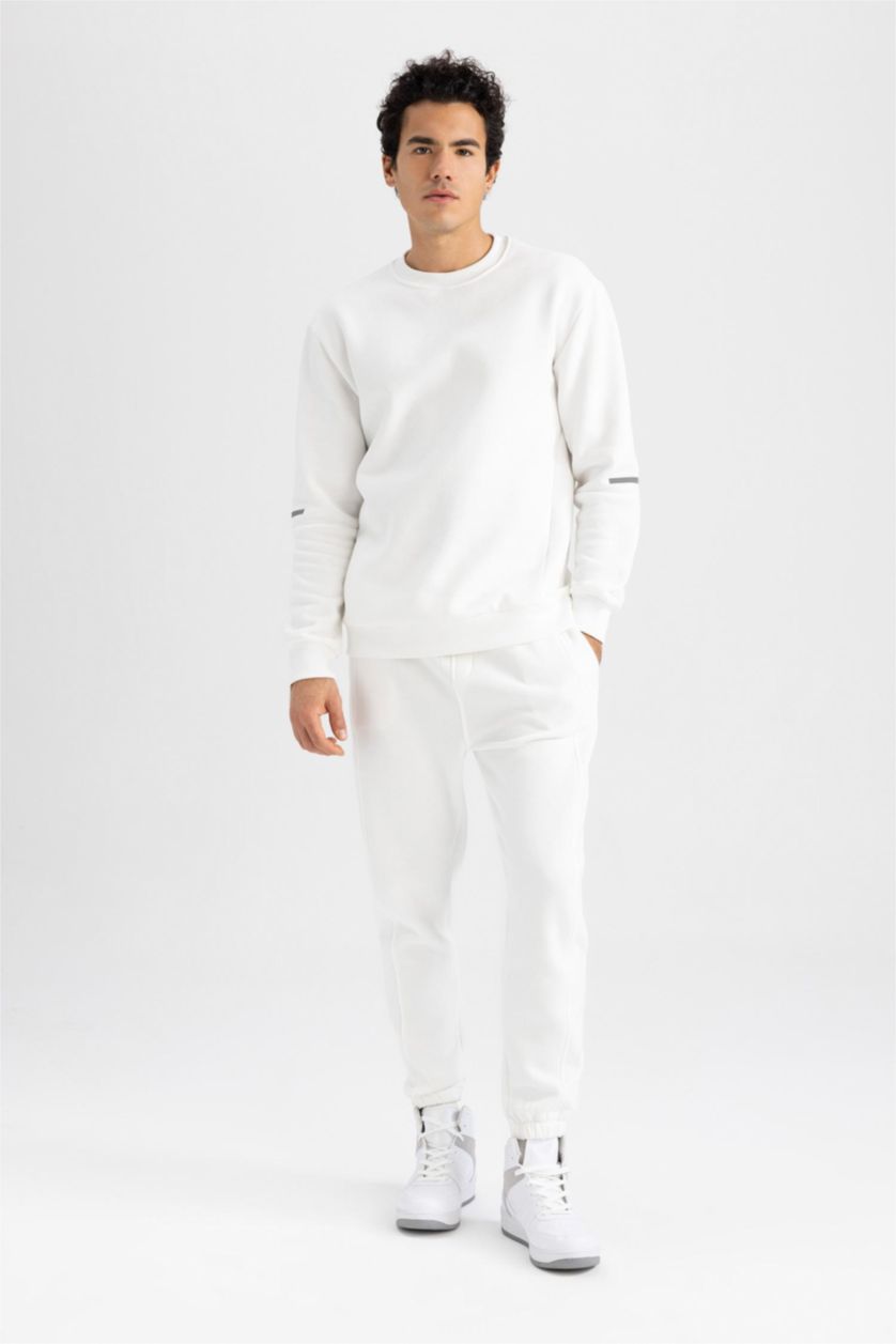 Ерлер экру стандарт пішім риб хем 3 көтерілген жіп Джоггер