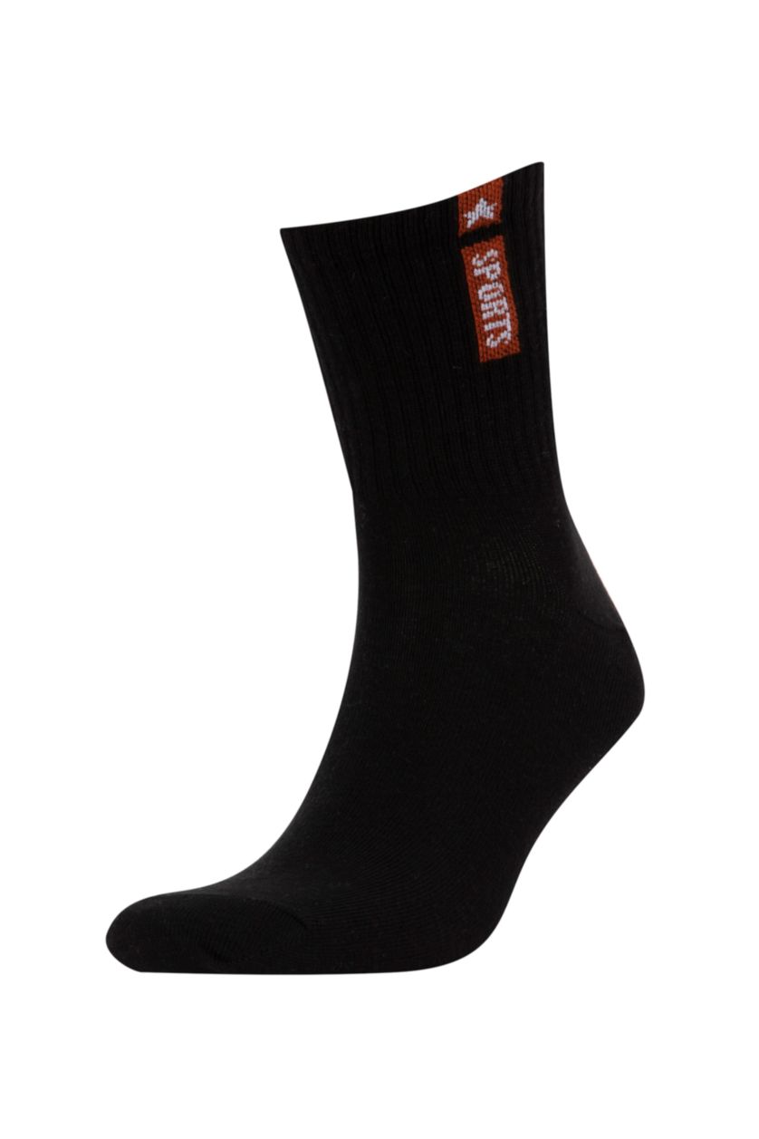 MAN Karma Man Slogan 5 Piece Long sock