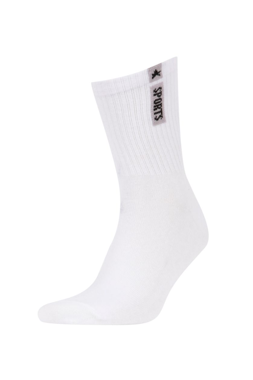 MAN Karma Man Slogan 5 Piece Long sock