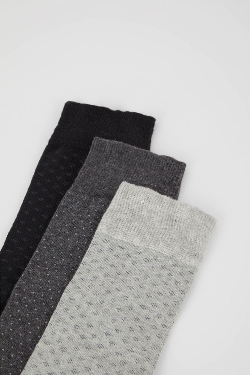 رجال Karma جوارب طويلة قطنية رجالية - 3 أزواج