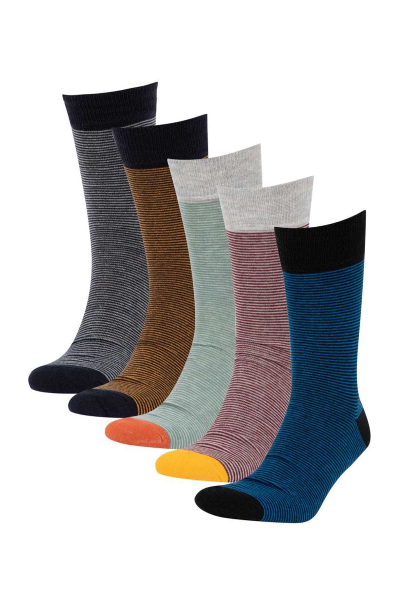 Men Karma 5 Piece Cotton Long sock