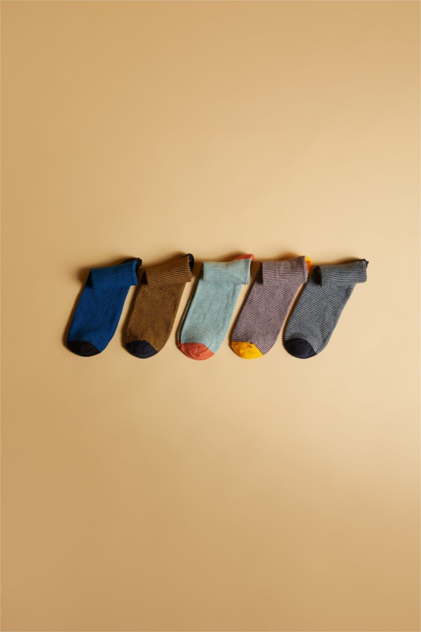 Men Karma 5 Piece Cotton Long sock
