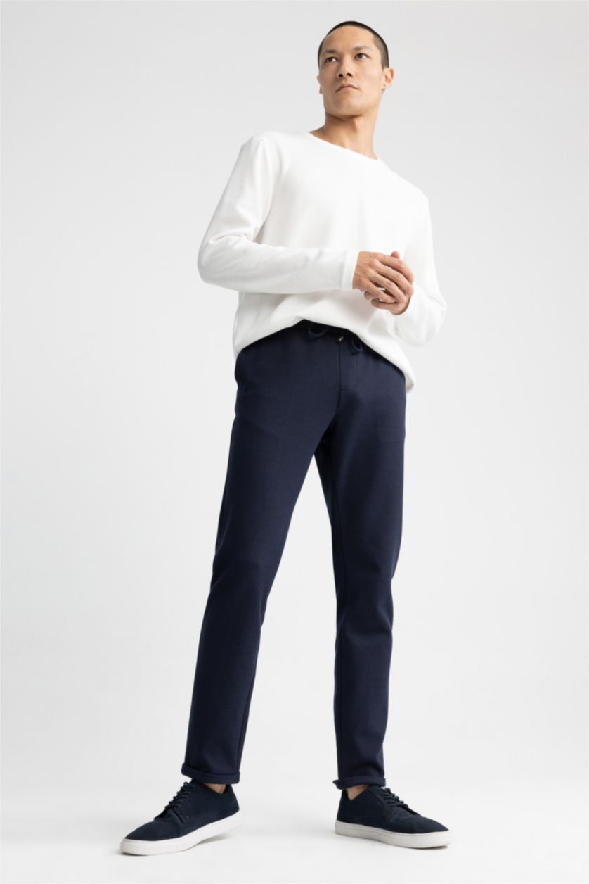 MAN NAVY jogger Trousers