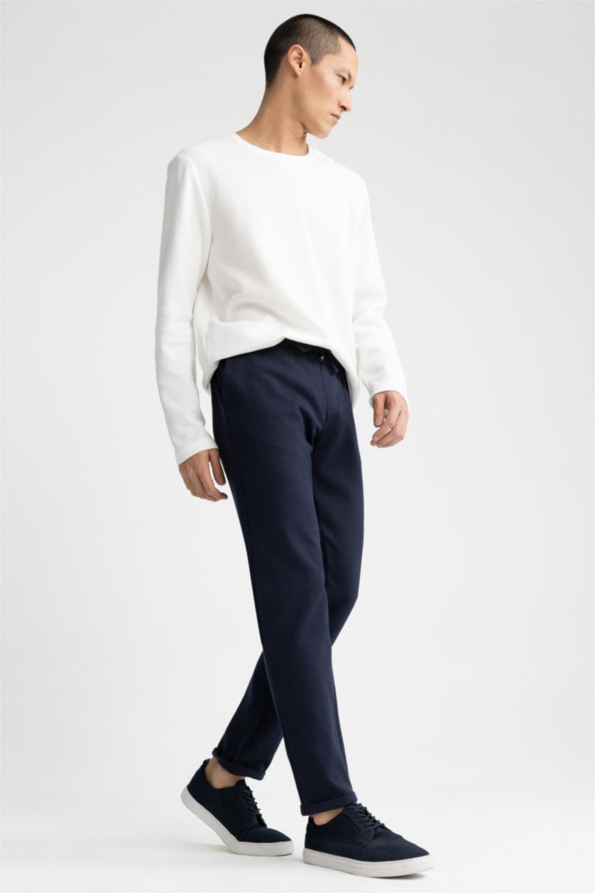 MAN NAVY jogger Trousers