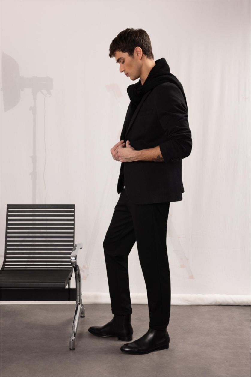 رجال أسود jogger Trousers