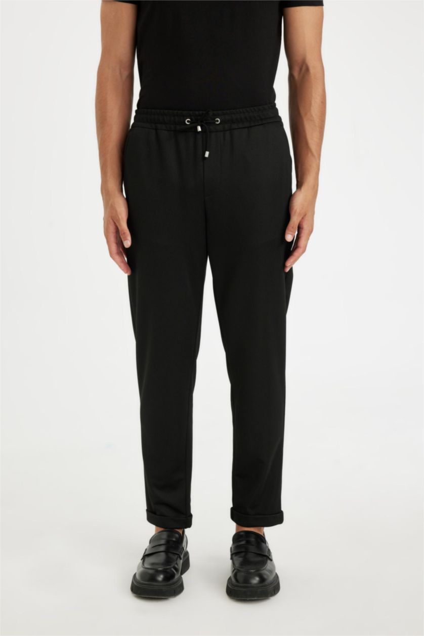 رجال أسود jogger Trousers