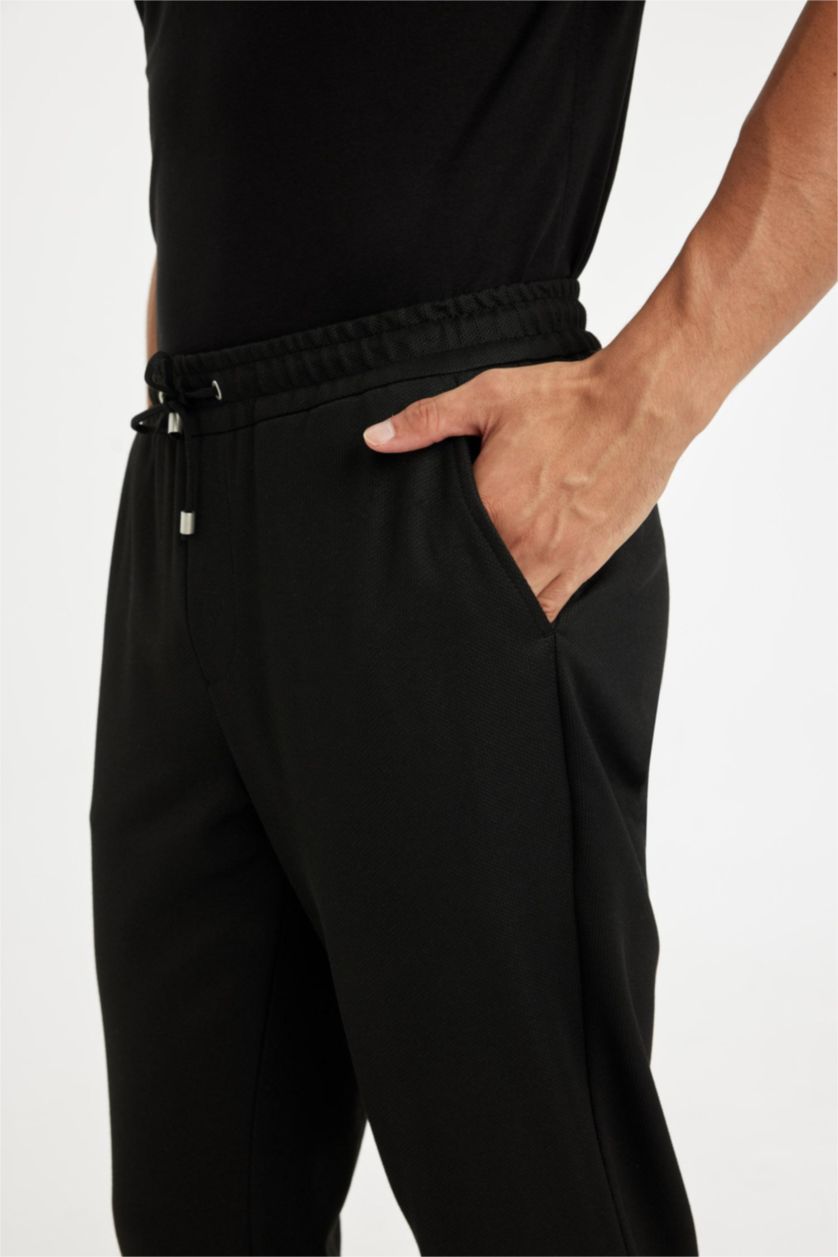 رجال أسود jogger Trousers