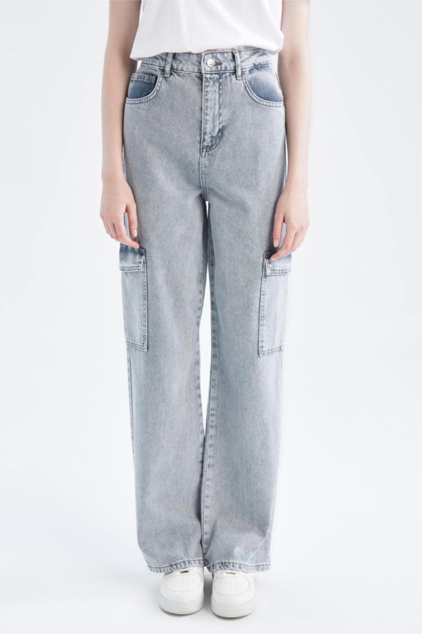 WOMAN Grey Trousers