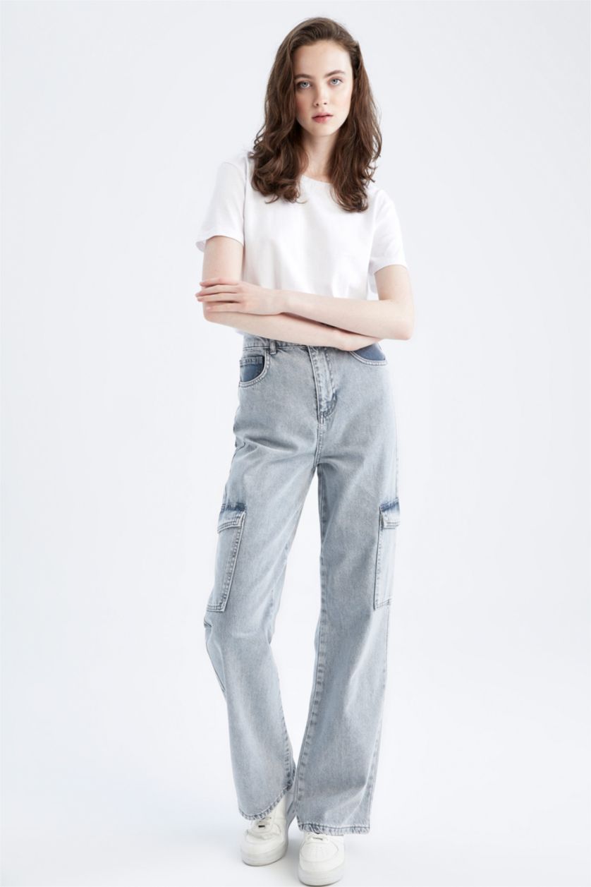 WOMAN Grey Trousers