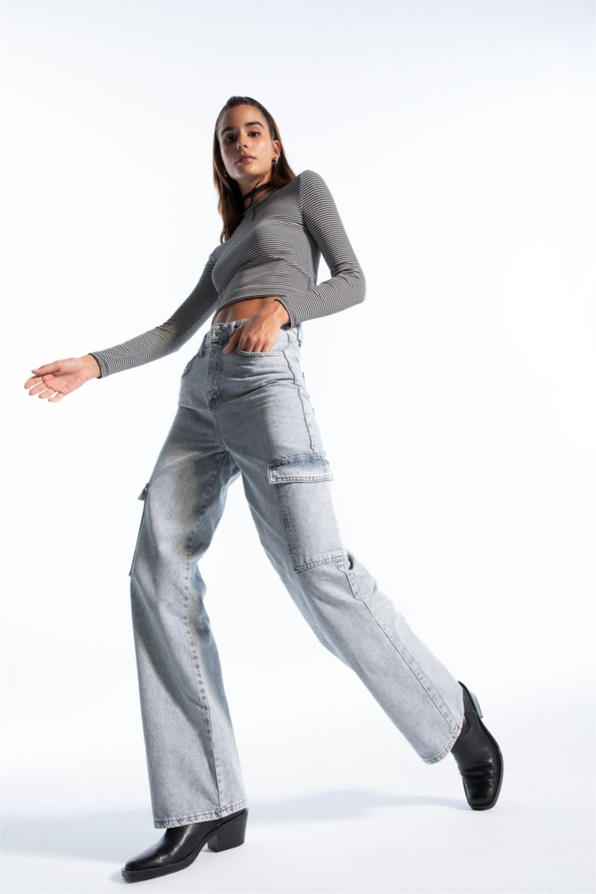 WOMAN Grey Trousers