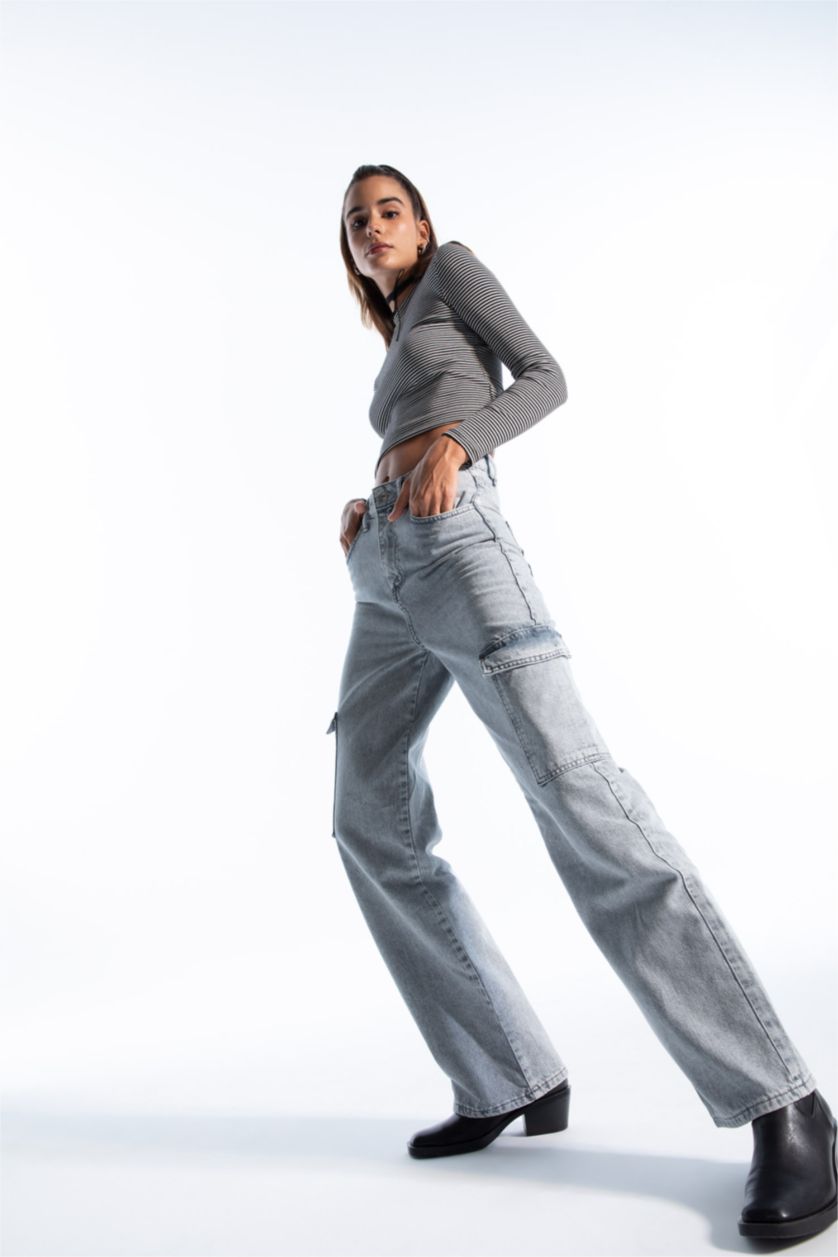 WOMAN Grey Trousers