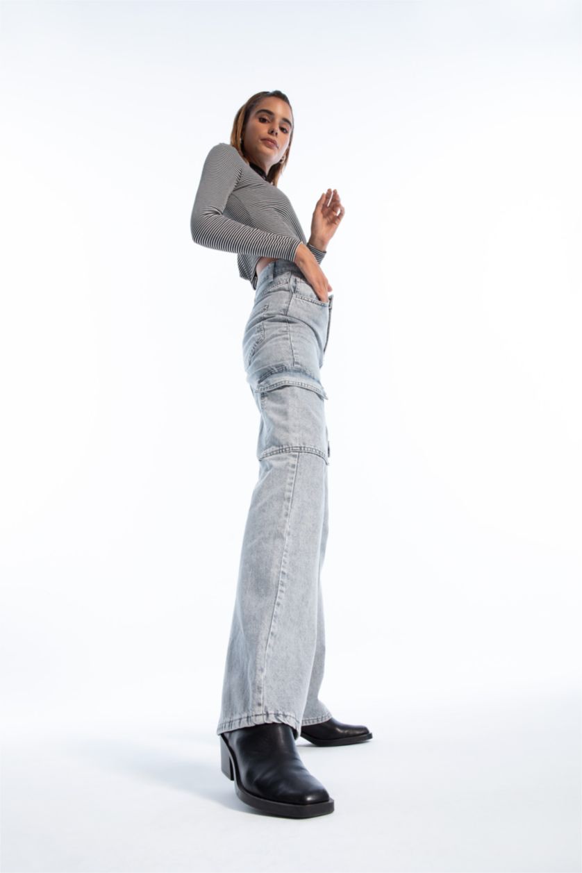 WOMAN Grey Trousers