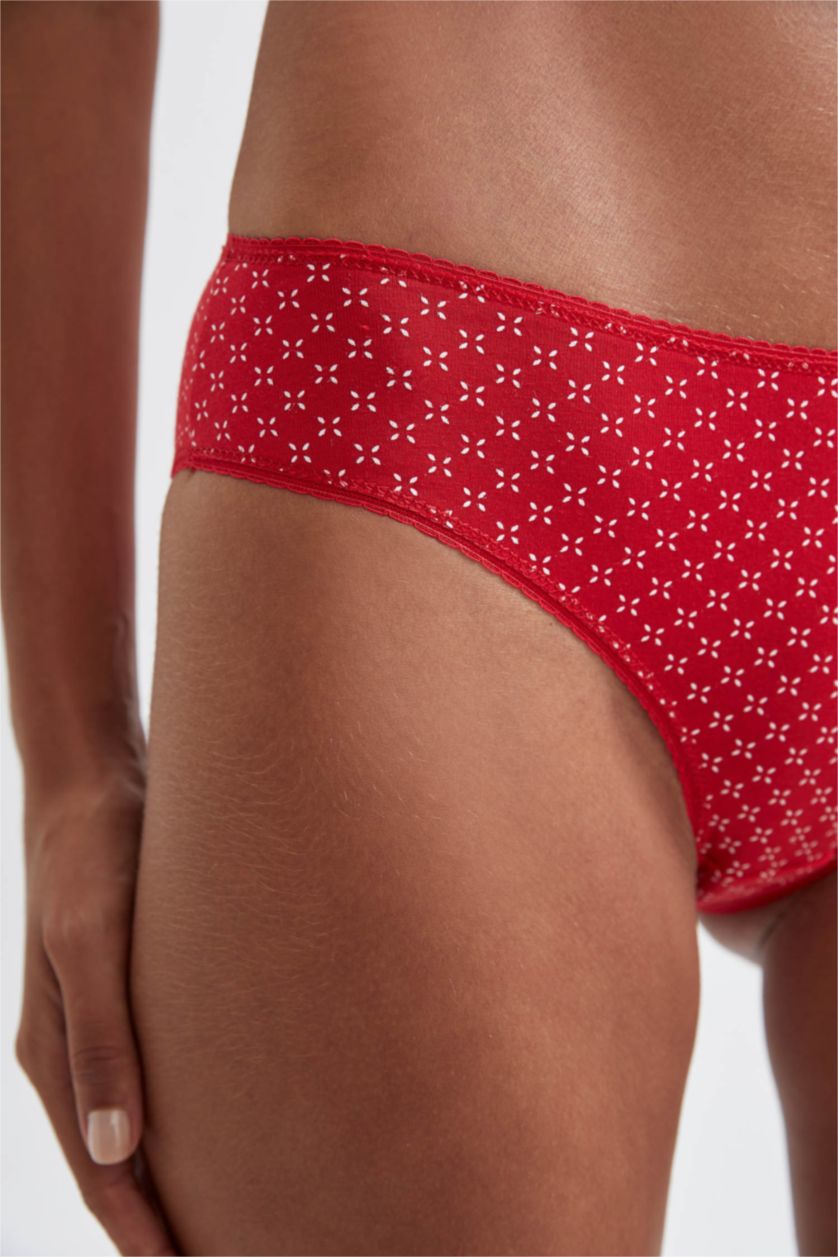 WOMAN NAVY 5 Piece Panties Set