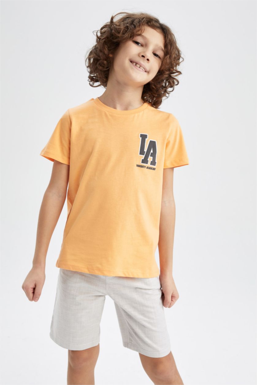 GARÇONS Beige Short Poche sur le côté