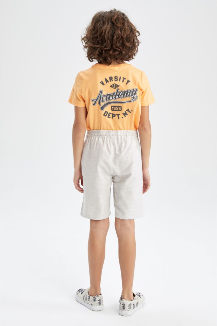 GARÇONS Beige Short Poche sur le côté