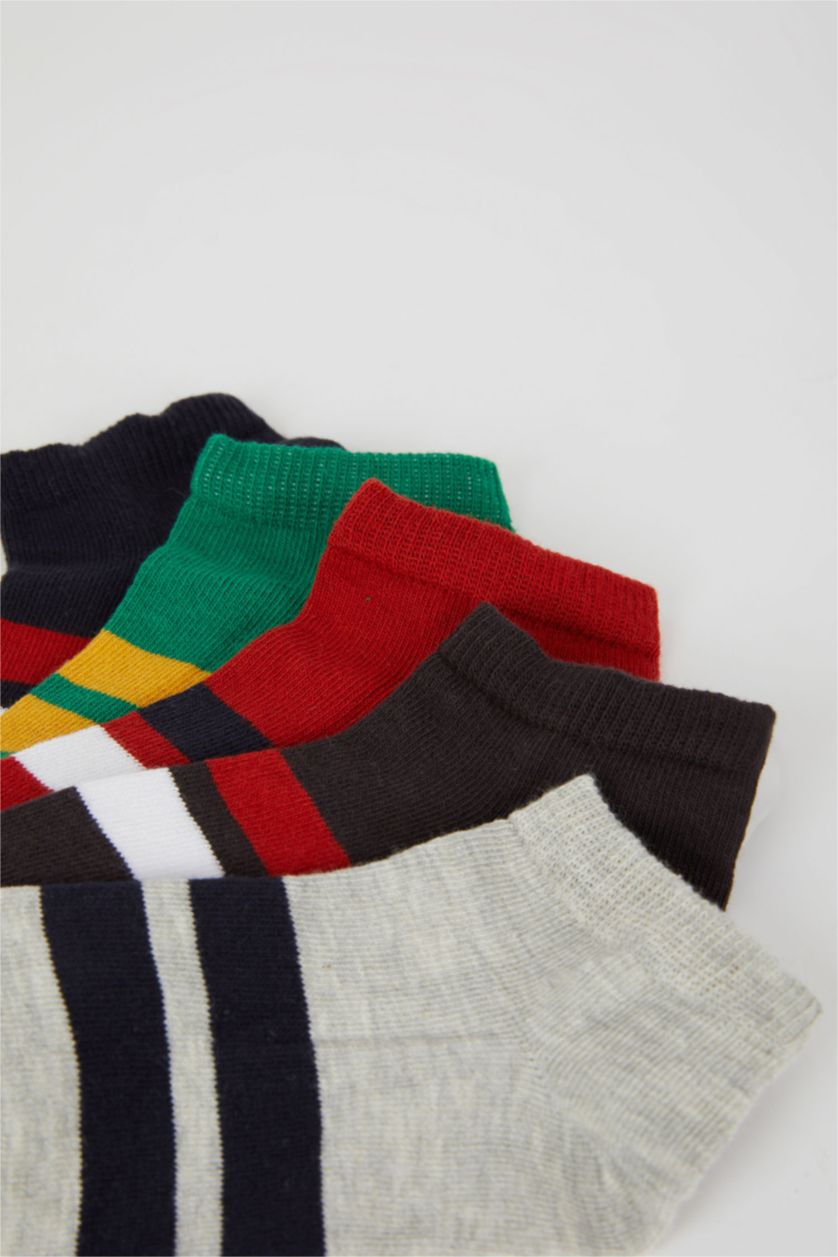 Мальчики и подростки Разноцветный Короткие носки для мальчиков, 5 пар