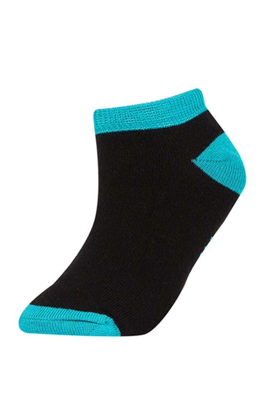BOYS & TEENS Black Boy 7 piece Short Socks